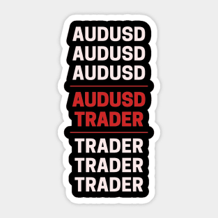 AUDUSD True Trader Sticker